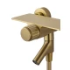 Смеситель для ванны с душем WONZON & WOGHAND CLICK, Брашированное золото (WW-FE05L221- BG)