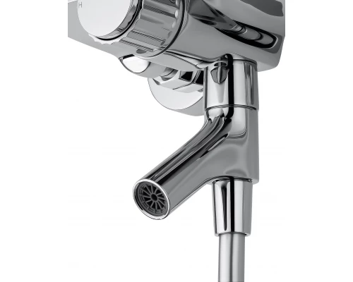 Смеситель для ванны с душем WONZON & WOGHAND CLICK, Хром (WW-FE05L221-CR)