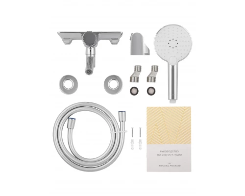 Смеситель для ванны с душем WONZON & WOGHAND CLICK, Хром (WW-FE05L221-CR)