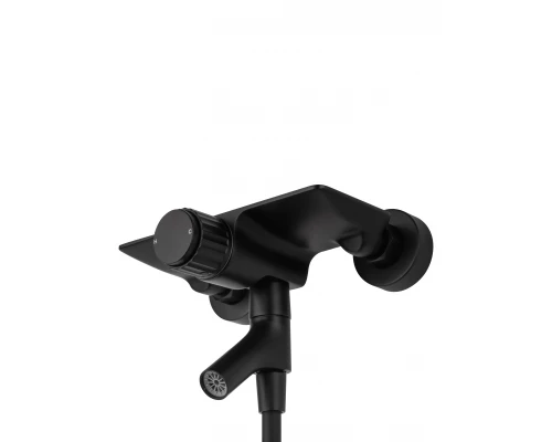 Смеситель для ванны с душем WONZON & WOGHAND CLICK, Черный матовый (WW-FE05L221-MB)