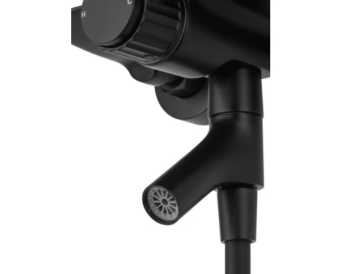 Смеситель для ванны с душем WONZON & WOGHAND CLICK, Черный матовый (WW-FE05L221-MB)