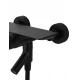 Смеситель для ванны с душем WONZON & WOGHAND CLICK, Черный матовый (WW-FE05L221-MB)