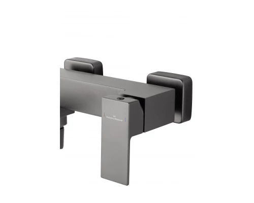 Смеситель для ванны с душем WONZON & WOGHAND CUBE, Темный графит (WW-88639016-BGM)