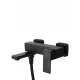 Смеситель для ванны с душем WONZON & WOGHAND CUBE, Черный матовый (WW-88639016-MB)