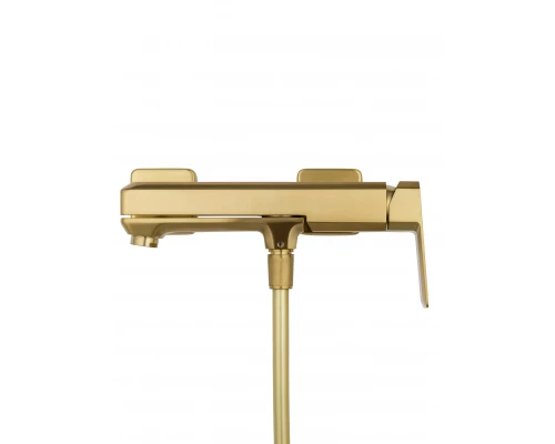 Смеситель для ванны с душем WONZON & WOGHAND DIAMOND, Брашированное золото (WW-88639011- BG)