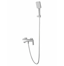 Смеситель для ванны с душем WONZON & WOGHAND DIAMOND, Брашированный никель (WW-88639011-BN)