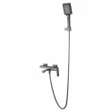 Смеситель для ванны с душем WONZON & WOGHAND DIAMOND, Темный графит (WW-88639011-BGM)