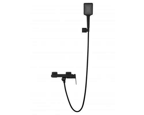Смеситель для ванны с душем WONZON & WOGHAND DIAMOND, Черный матовый (WW-88639011-MB)