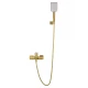 Смеситель для ванны с душем WONZON & WOGHAND EDGE, Брашированное золото (WW-88639003A- BG)