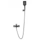 Смеситель для ванны с душем WONZON & WOGHAND EDGE, Темный графит (WW-88639003A-BGM)