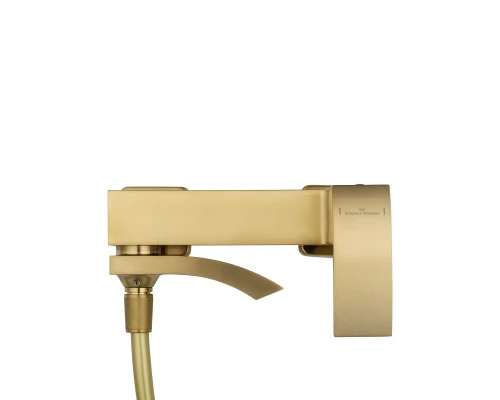 Смеситель для ванны с душем WONZON & WOGHAND FIT, Брашированное золото (WW-88639009- BG)