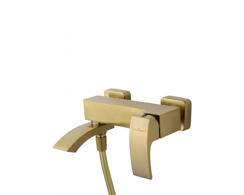 Смеситель для ванны с душем WONZON & WOGHAND FIT, Брашированное золото (WW-88639009- BG)