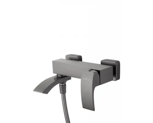 Смеситель для ванны с душем WONZON & WOGHAND FIT, Темный графит (WW-88639009-BGM)
