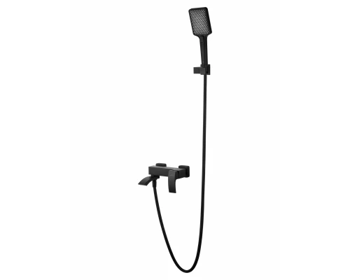 Смеситель для ванны с душем WONZON & WOGHAND FIT, Черный матовый (WW-88639009-MB)