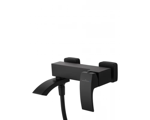 Смеситель для ванны с душем WONZON & WOGHAND FIT, Черный матовый (WW-88639009-MB)