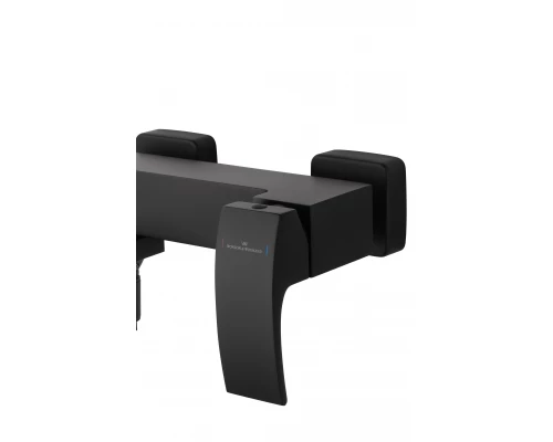 Смеситель для ванны с душем WONZON & WOGHAND FIT, Черный матовый (WW-88639009-MB)