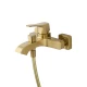 Смеситель для ванны с душем WONZON & WOGHAND FLEX, Брашированное золото (WW-88037072-BG)