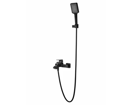 Смеситель для ванны с душем WONZON & WOGHAND FLEX, Черный матовый (WW-88037072-MB)