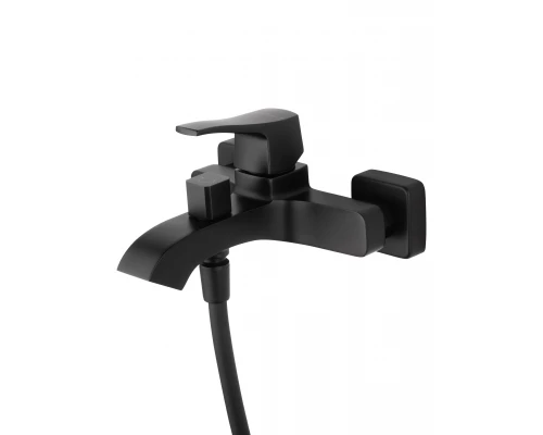 Смеситель для ванны с душем WONZON & WOGHAND FLEX, Черный матовый (WW-88037072-MB)