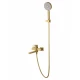 Смеситель для ванны с душем WONZON & WOGHAND FRAME, Брашированное золото (WW-88639010- BG)