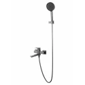 Смеситель для ванны с душем WONZON & WOGHAND FRAME, Темный графит (WW-88639010-BGM)