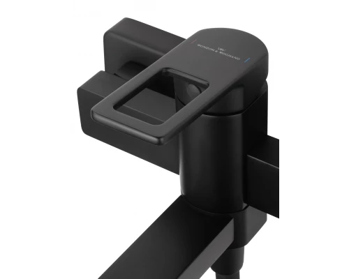 Смеситель для ванны с душем WONZON & WOGHAND FRAME, Черный матовый (WW-88639010-MB)