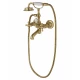 Смеситель для ванны с душем WONZON & WOGHAND RETRO, Брашированное золото (WW-88639020- BG)