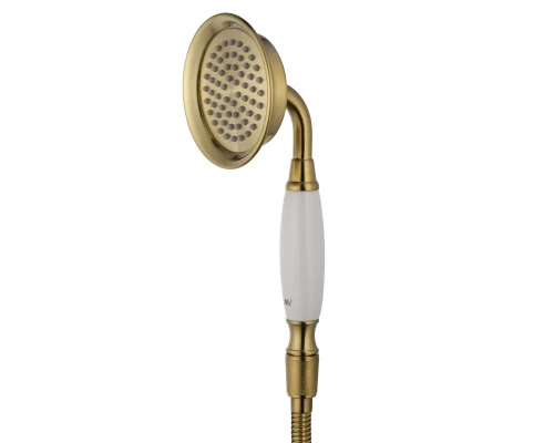 Смеситель для ванны с душем WONZON & WOGHAND RETRO, Брашированное золото (WW-88639020- BG)