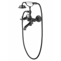 Смеситель для ванны с душем WONZON & WOGHAND RETRO, Темный графит (WW-88639020-BGM)