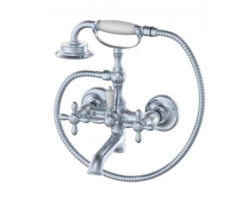 Смеситель для ванны с душем WONZON & WOGHAND RETRO, Хром (WW-88639020-CR)