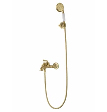 Смеситель для ванны с душем WONZON & WOGHAND STEAM, Брашированное золото (WW-88639008-BG)