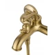Смеситель для ванны с душем WONZON & WOGHAND STEAM, Брашированное золото (WW-88639008-BG)