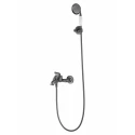 Смеситель для ванны с душем WONZON & WOGHAND STEAM, Темный графит (WW-88639008-BGM)
