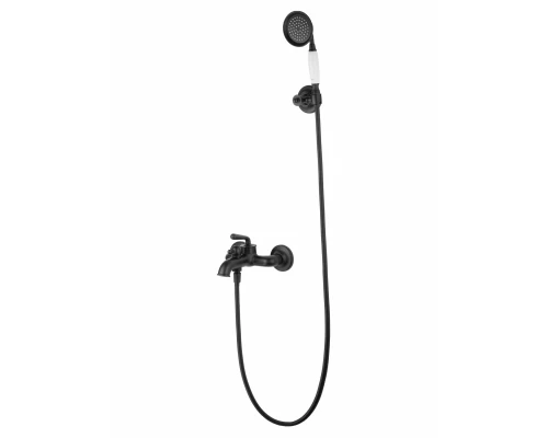 Смеситель для ванны с душем WONZON & WOGHAND STEAM, Черный матовый (WW-88639008-MB)