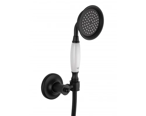 Смеситель для ванны с душем WONZON & WOGHAND STEAM, Черный матовый (WW-88639008-MB)