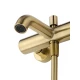 Смеситель для ванны с душем WONZON & WOGHAND STICK, Брашированное золото (WW-88639017- BG)
