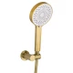 Смеситель для ванны с душем WONZON & WOGHAND STICK, Брашированное золото (WW-88639017- BG)