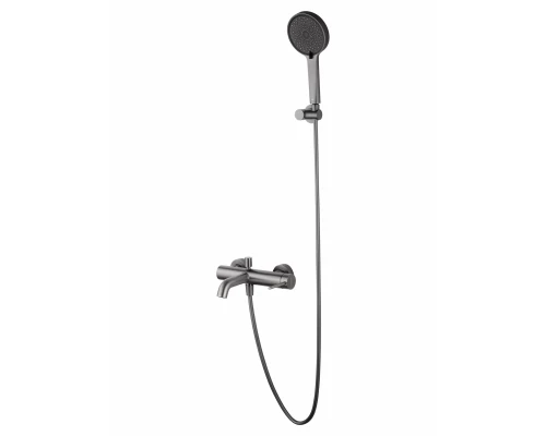 Смеситель для ванны с душем WONZON & WOGHAND STICK, Темный графит (WW-88639017-BGM)