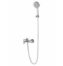 Смеситель для ванны с душем WONZON & WOGHAND STICK, Хром (WW-88639017-CR)