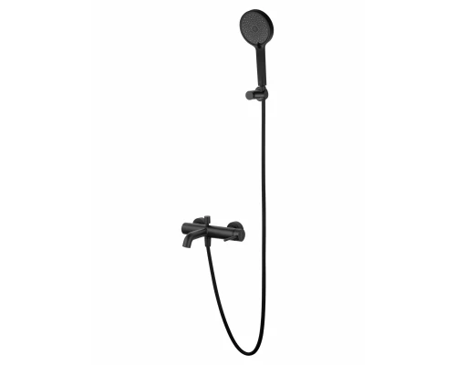 Смеситель для ванны с душем WONZON & WOGHAND STICK, Черный матовый (WW-88639017-MB)