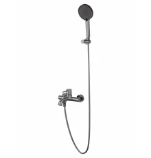 Смеситель для ванны с душем WONZON & WOGHAND TOR, Темный графит (WW-88037073-BGM)