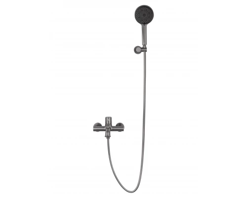 Смеситель для ванны с душем WONZON & WOGHAND TOR, Темный графит (WW-88037073-BGM)
