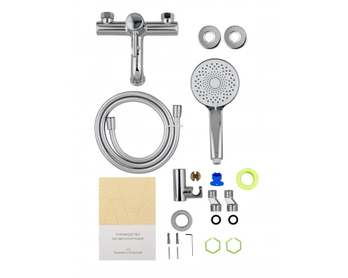 Смеситель для ванны с душем WONZON & WOGHAND TOR, Хром (WW-88037073-CR)