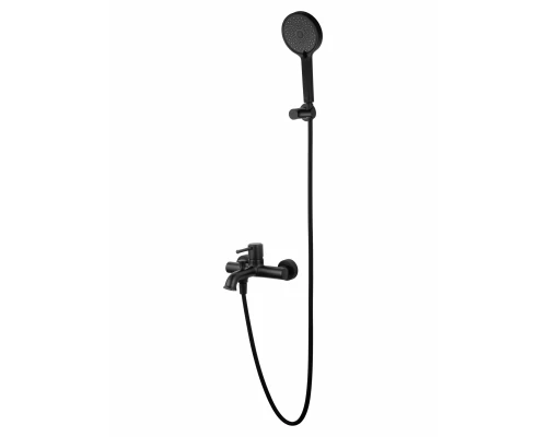 Смеситель для ванны с душем WONZON & WOGHAND TOR, Черный матовый (WW-88037073-MB)