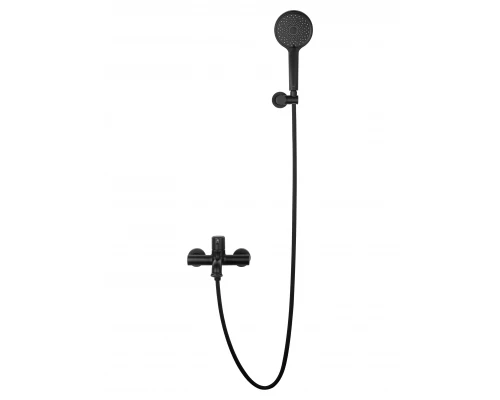 Смеситель для ванны с душем WONZON & WOGHAND TOR, Черный матовый (WW-88037073-MB)