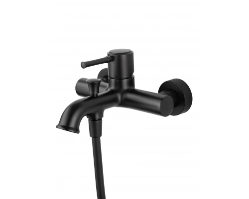 Смеситель для ванны с душем WONZON & WOGHAND TOR, Черный матовый (WW-88037073-MB)