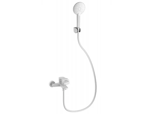 Смеситель для ванны с душем WONZON & WOGHAND, Белый матовый (WW-A30891-MW)