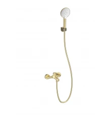 Смеситель для ванны с душем WONZON & WOGHAND, Брашированное золото (WW-4530-BG)