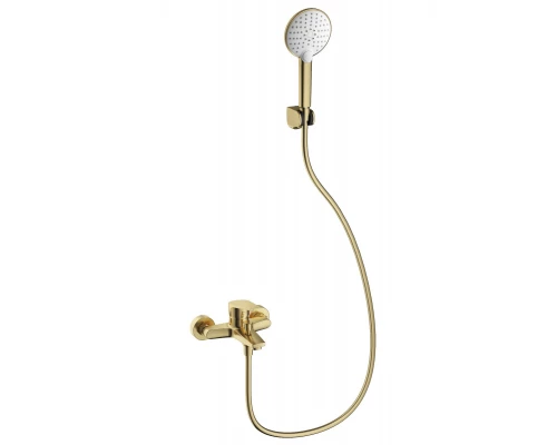 Смеситель для ванны с душем WONZON & WOGHAND, Брашированное золото (WW-A30891-BG)