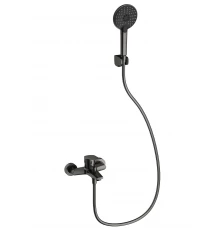 Смеситель для ванны с душем WONZON & WOGHAND, Темный графит (WW-A30891-BGG)